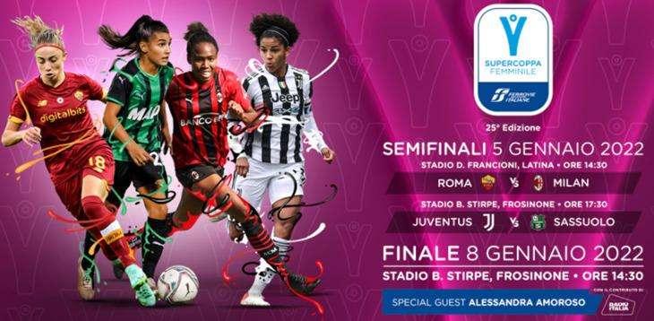 Frosinone, oggi allo Stirpe la semifinale di Supercoppa femminile