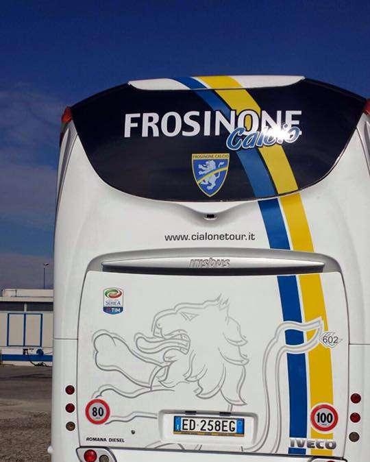 FOTONOTIZIA - Il Frosinone calcio ha un suo pullman finalmente!