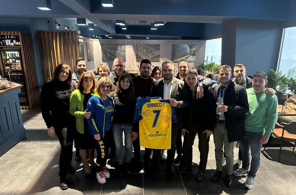 Un brindisi e il saluto dei colleghi a Filippo iannucci