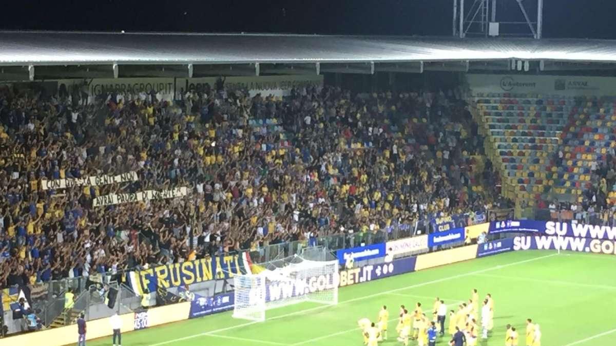 Ecco quanti spettatori hanno assistito dal vivo a Frosinone-Spal: dato sorprendente per quel che riguarda il settore ospiti