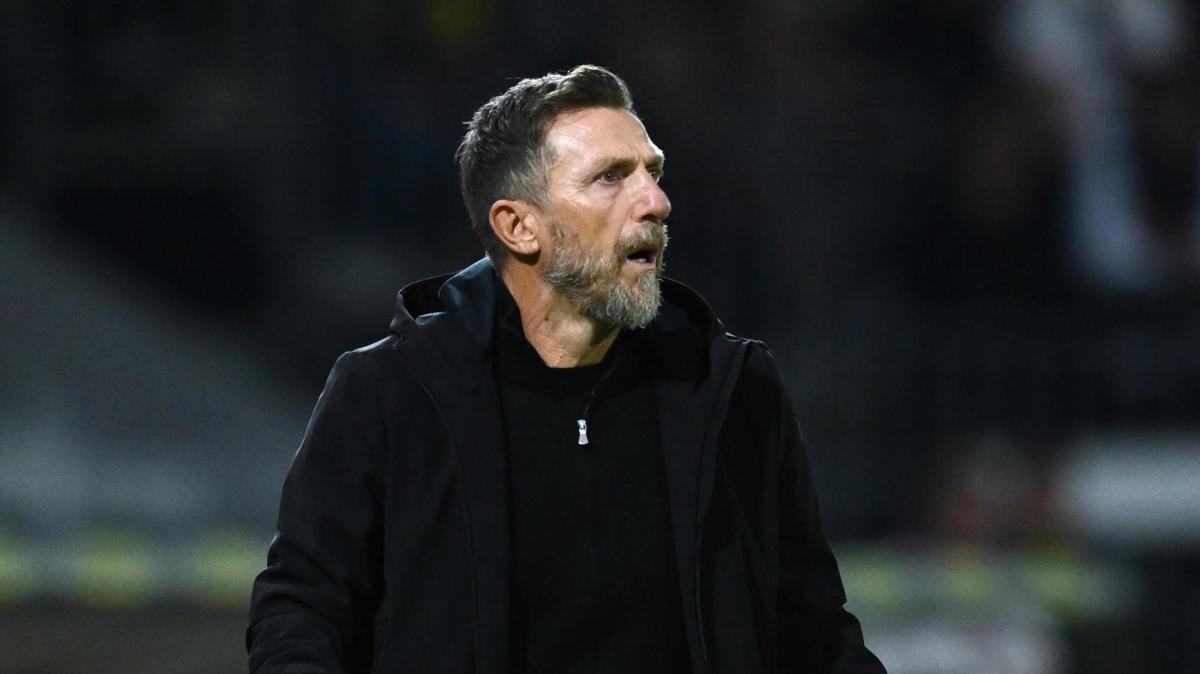 SALA STAMPA - Di Francesco: "Complimenti al Frosinone per la grande partita, ma noi usciti dalla gara con troppa facilità"