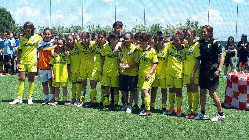 IL FROSINONE UNDER 12 FEMMINILE AL 4° POSTO NEL ‘CARLINI CUP’