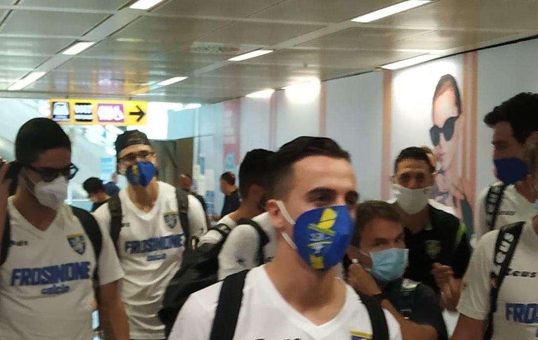 FOTONOTIZIA - Giallazzurri in partenza direzione La Spezia