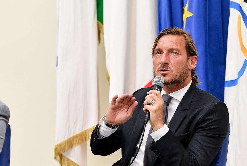 Frosinone, senti Totti: "Se Cristian non andrà bene cambierà lavoro"