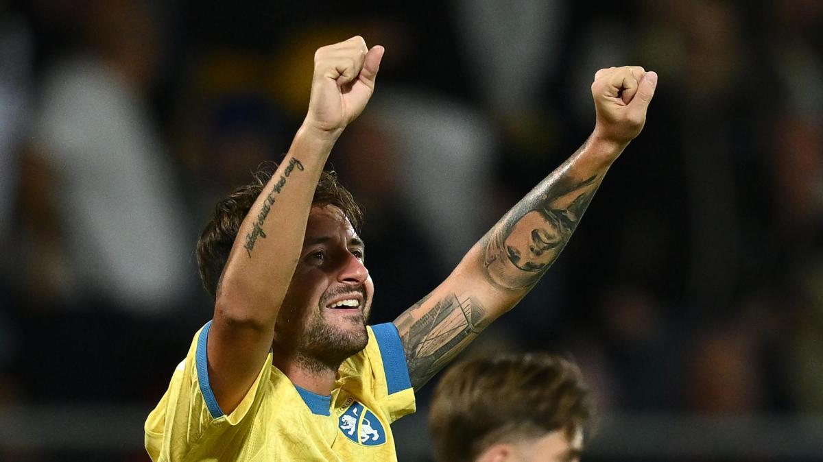 Frosinone-Sassuolo 4-2, Calò a DAZN nel post gara: "Se andiamo avanti così, va bene tutto"