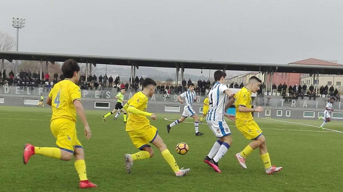 SI FERMA L’UNDER 15, PERDE 3-0 A PESCARA E SCIVOLA DALLA VETTA