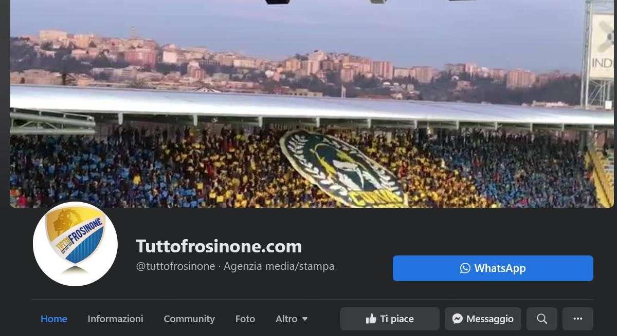 Tutte le notizie di Tuttofrosinone.com sui social: Diventa fan su Facebook