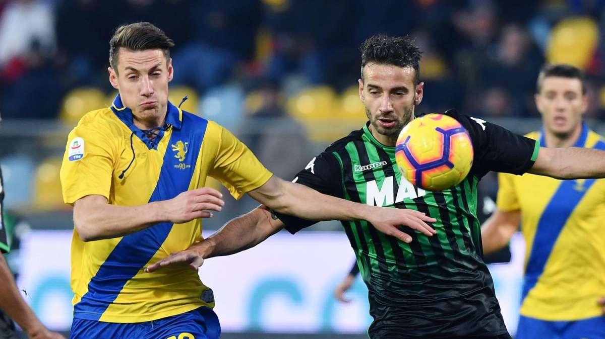 Verso Frosinone-Sassuolo, i precedenti sorridono ai neroverdi