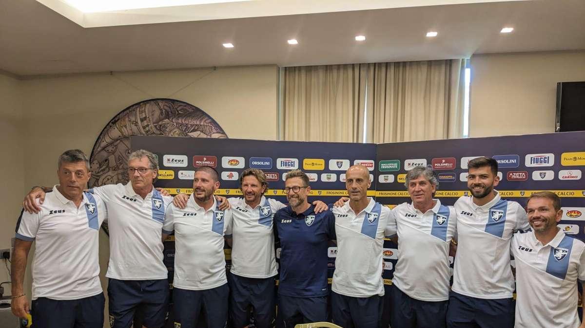 Frosinone, ecco lo staff tecnico di mister Di Francesco