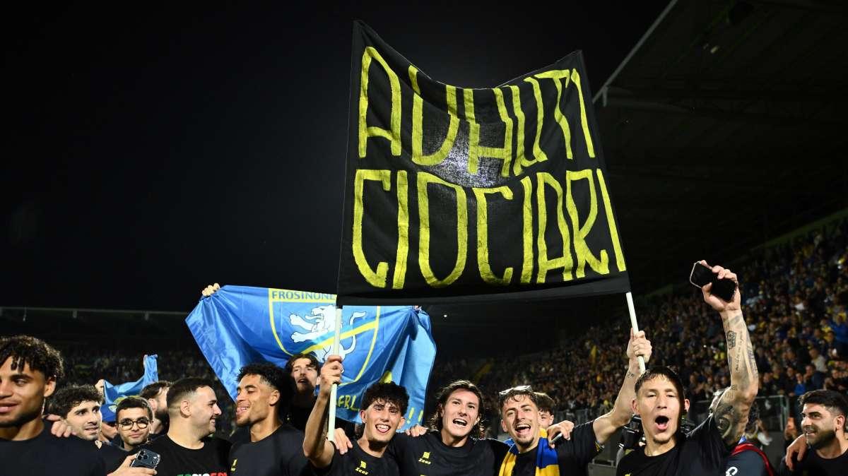 Serie A, l'Inter si congratula col Frosinone