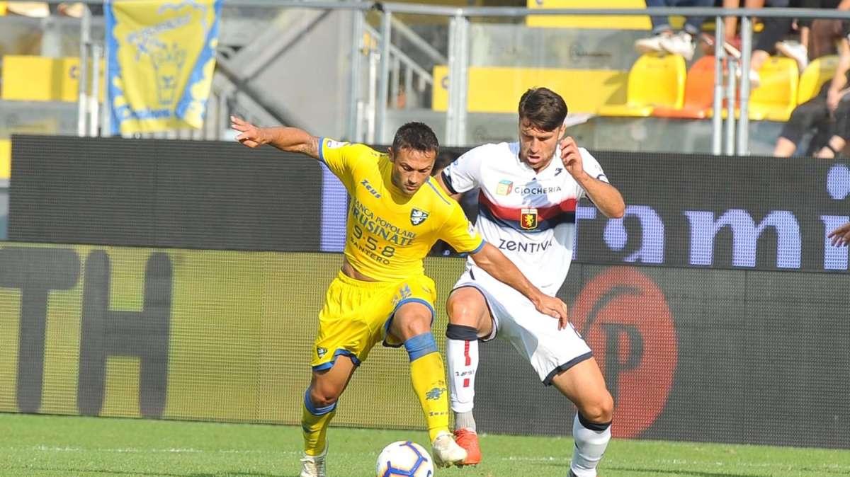 Genoa-Frosinone, i precedenti: canarini che devono sfatare un tabù