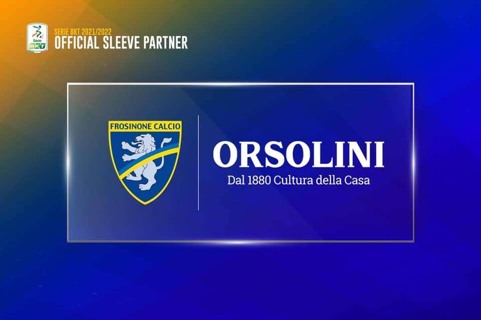Frosinone, un nuovo sponsor sulla maglia: accordo con Orsolini