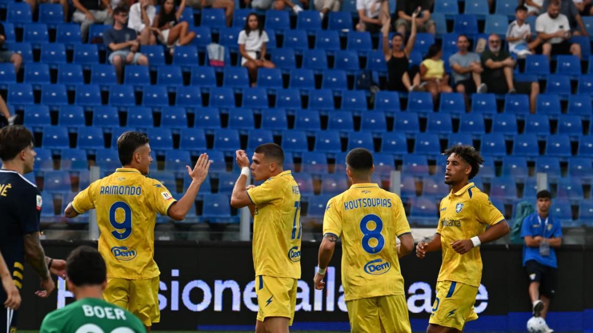 Frosinone-Juve Stabia, la statistica: Kvernadze e Schmid dominano le occasioni create