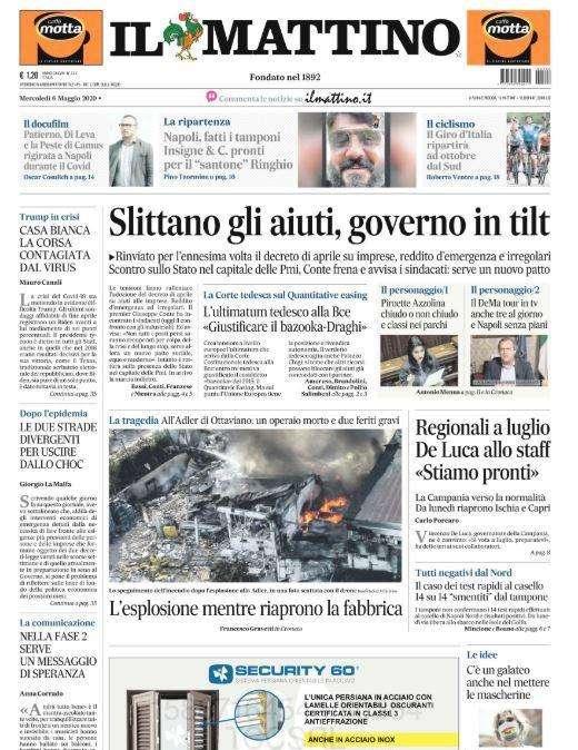 Il Mattino sulla Serie A: "Il campionato ora tenta di ripartire dal premier"