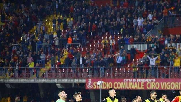 Il Benevento è già aritmeticamente campione d'inverno