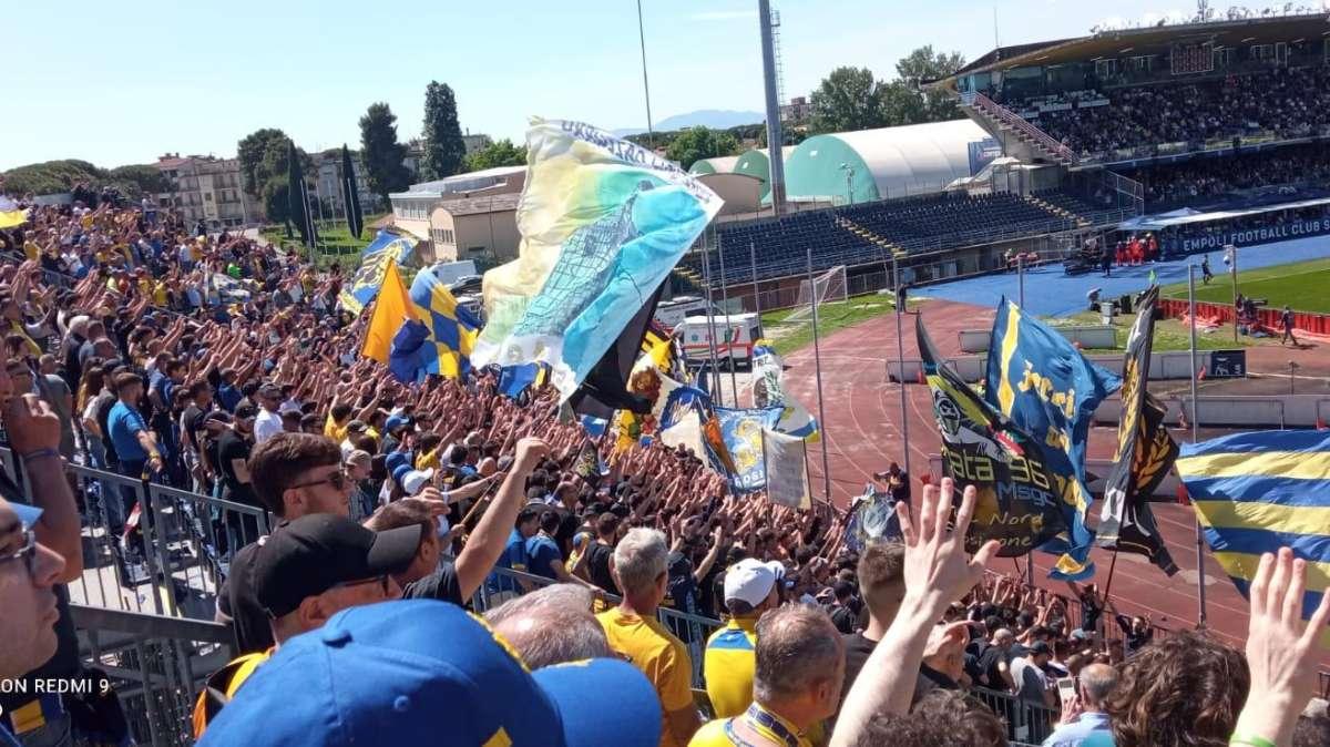 Tifosi Frosinone ad Empoli 