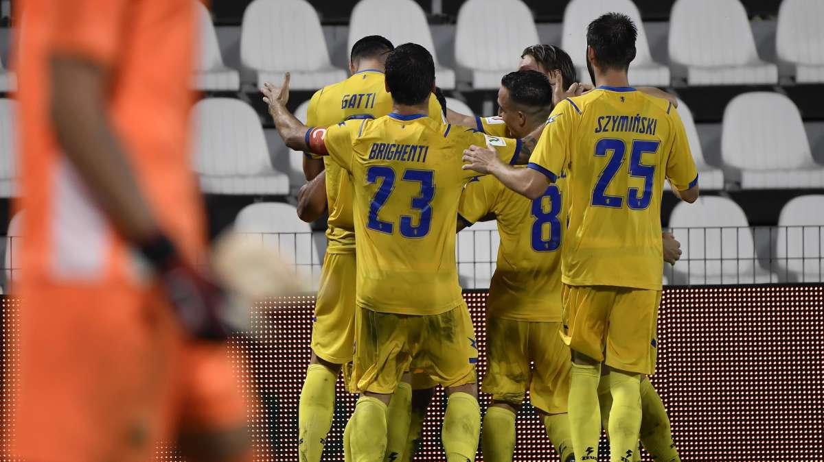 Serie B, la classifica aggiornata:Il Frosinone scivola fuori dalla zona play off
