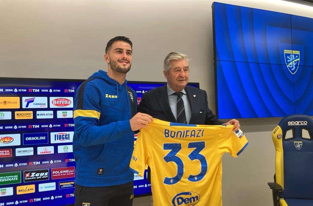 Frosinone, le prime foto di Bonifazi da nuovo acquisto del Frosinone