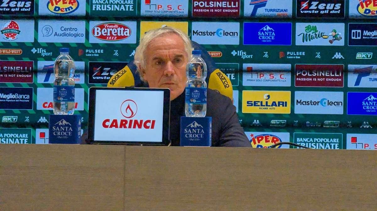 SALA STAMPA - Donadoni (Spezia): "Frosinone? Il gap non è incolmabile ma loro hanno grande agonismo"