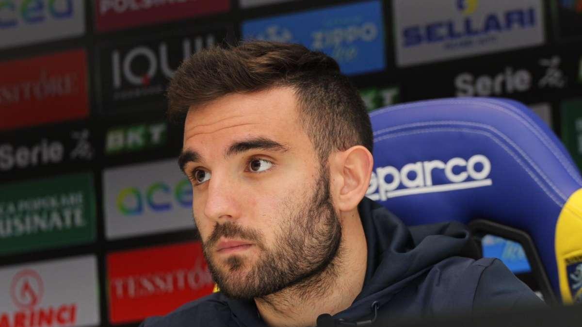 Frosinone, Brignola si presenta: "A Frosinone per rilanciarmi, il gruppo mi ha subito integrato al meglio"