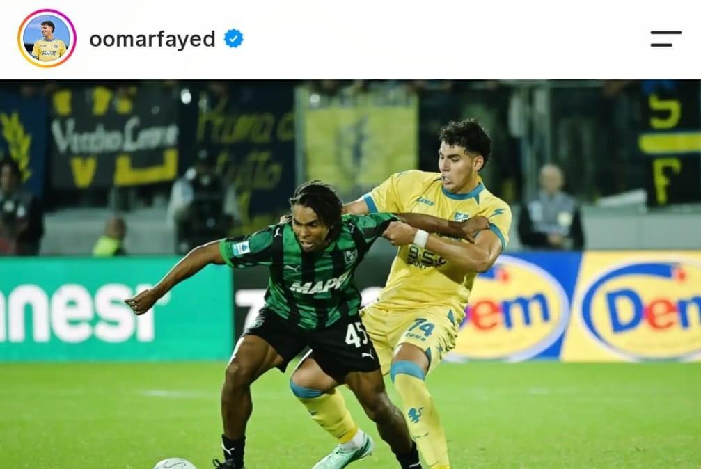 Frosinone, Fayed e l'emozione social dopo l'esordio in Serie A: "Momento speciale"
