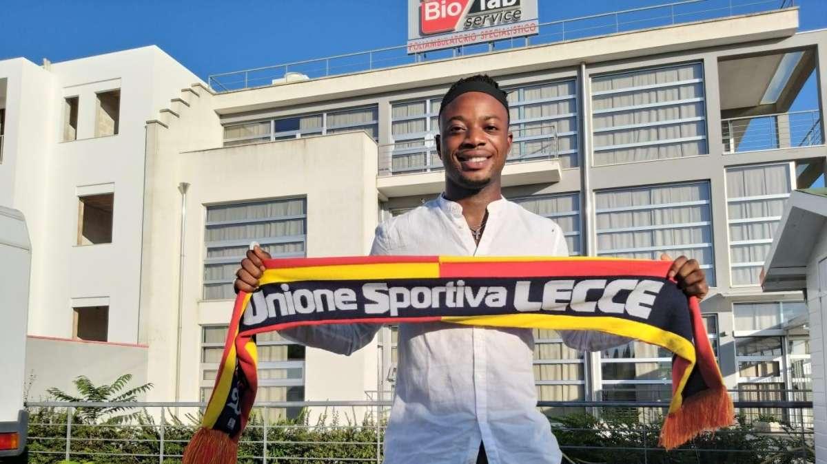 Qui Lecce - Regolarmente in gruppo Dermaku e Adjapong