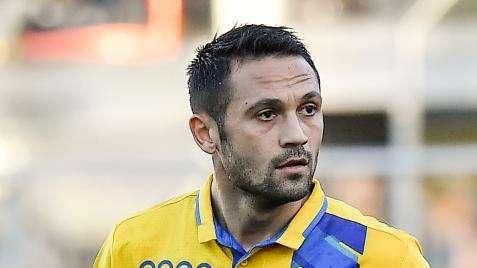 Famiglia Ciano, cuore giallazzurro: il figlio di Camillo indossa una mascherina con il logo del Frosinone