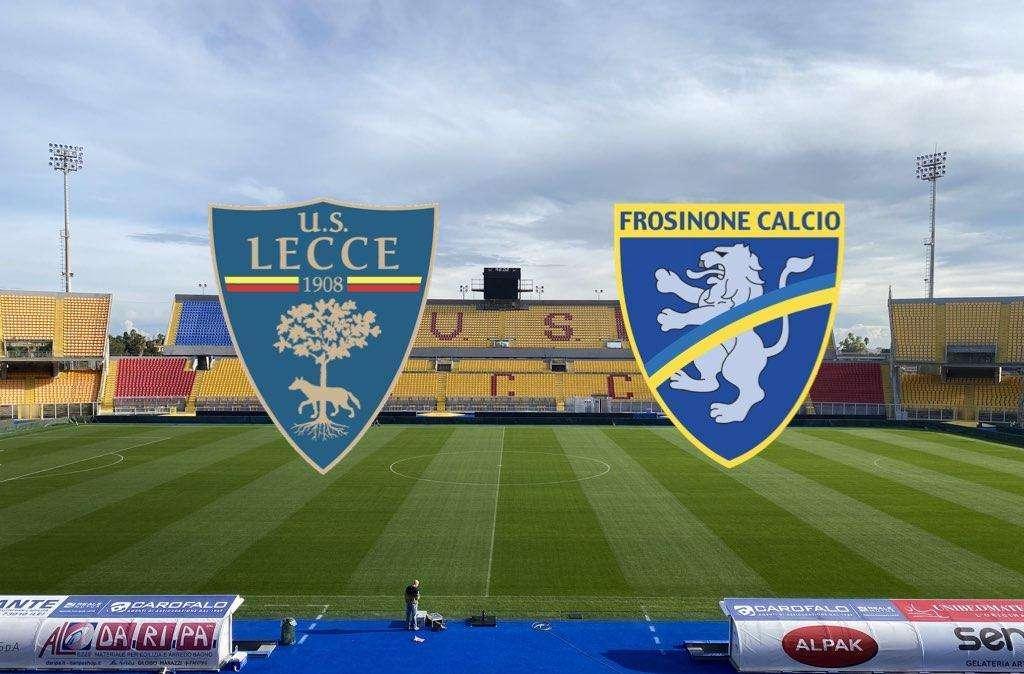 RIVIVI IL LIVE  Lecce - Frosinone 2-2: Fine partita. Bardi croce e delizia. Nova-boom!