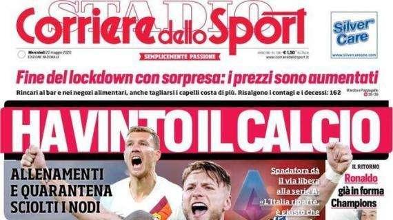 Corriere dello Sport: "Ha vinto il calcio"