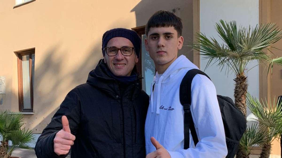 Fotonotizia - Popovic fuori Villa Stuart al termine delle visite mediche