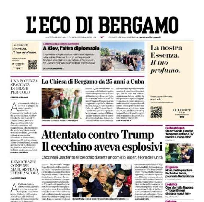 L'Eco di Bergamo: "Atalanta, Brescianini vicino. Il Vasco da Gama chiama Toloi"
