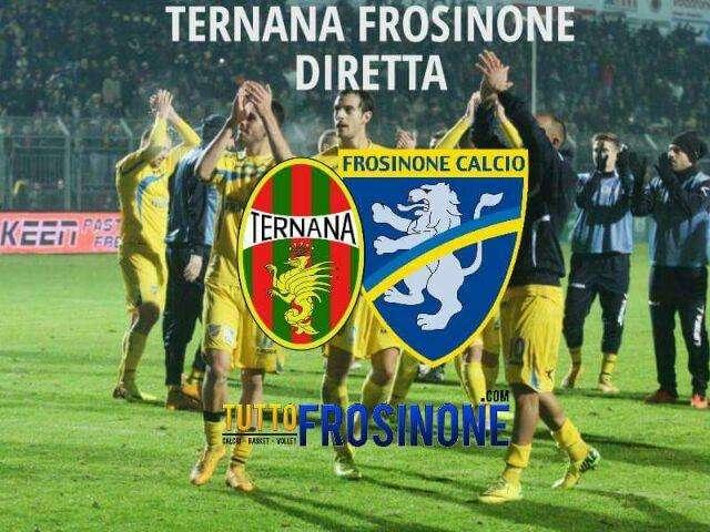 LIVE MATCH DI TERNANA - FROSINONE 0-1!!!FINITAAAAA IL FROSINONE VINCE E VOLA AL SECONDO POSTO