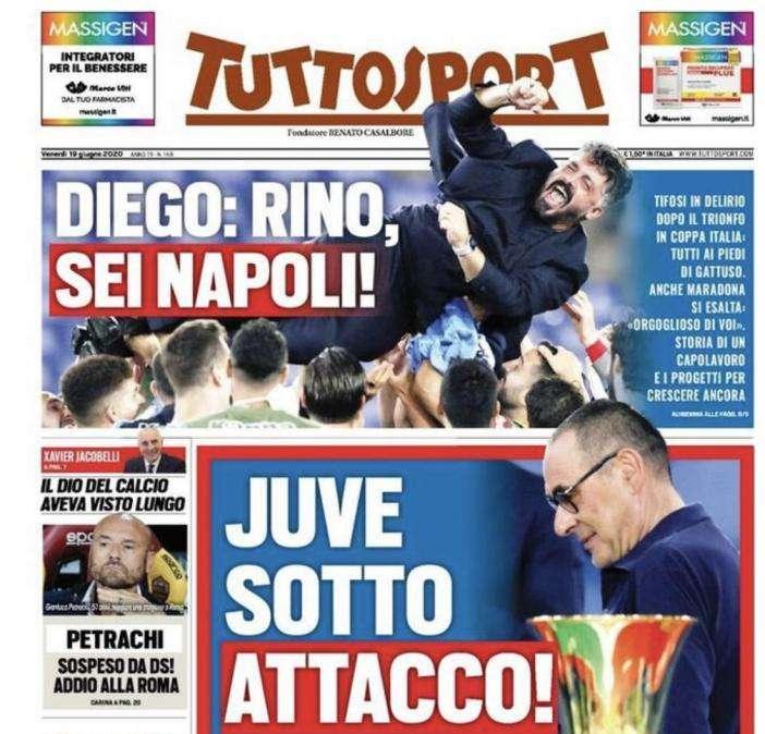 Tuttosport sulla ripartenza della Serie B: “Spezia all’assalto della A”