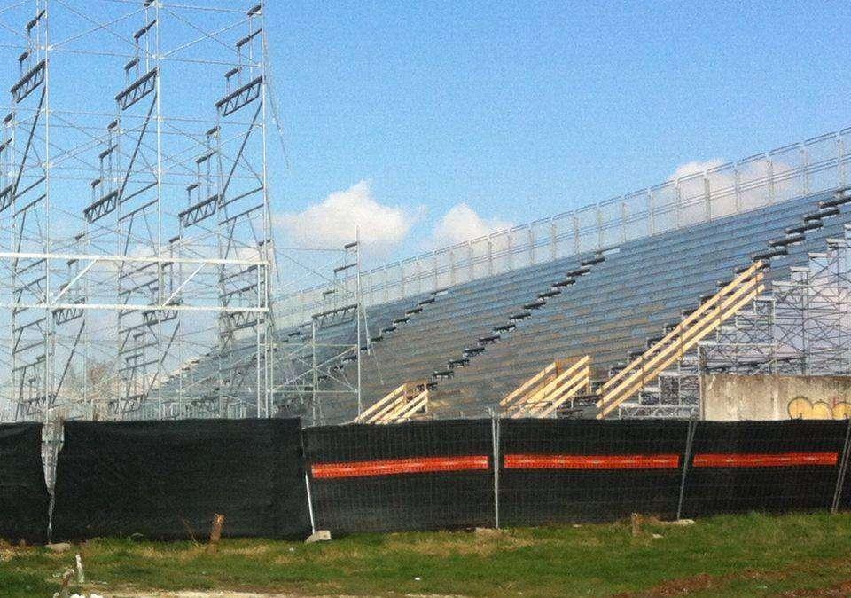 STADIO BENITO STIRPE - Lavori in fase avanzata al Casaleno | FOTO
