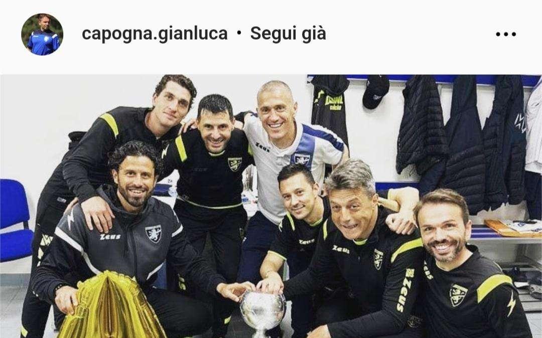 Frosinone, Capogna: "Insieme siamo arrivati lontano"