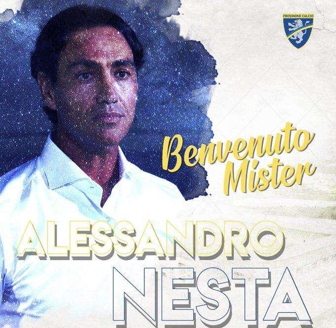 FOTO - Così il Frosinone Calcio ha annunciato l'arrivo di Alessandro Nesta