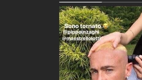 Ardemagni, nuovo taglio di capelli: "Sono tornato"