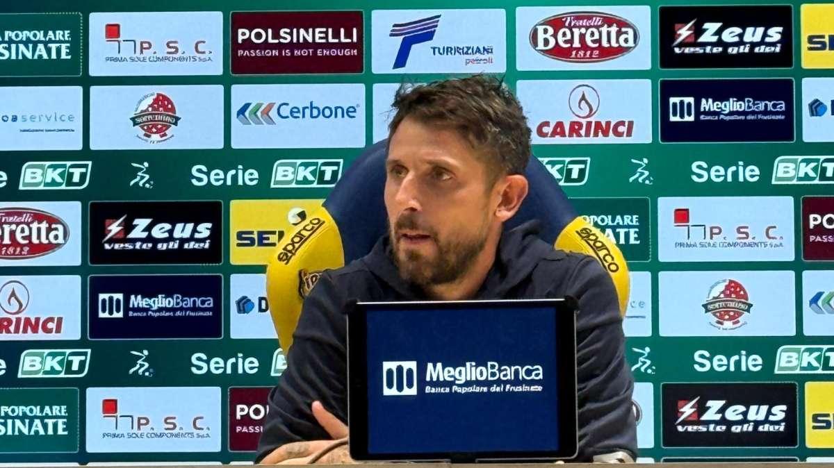 Frosinone, contro il Cosenza gara dal sapore particolare per mister Leandro Greco....