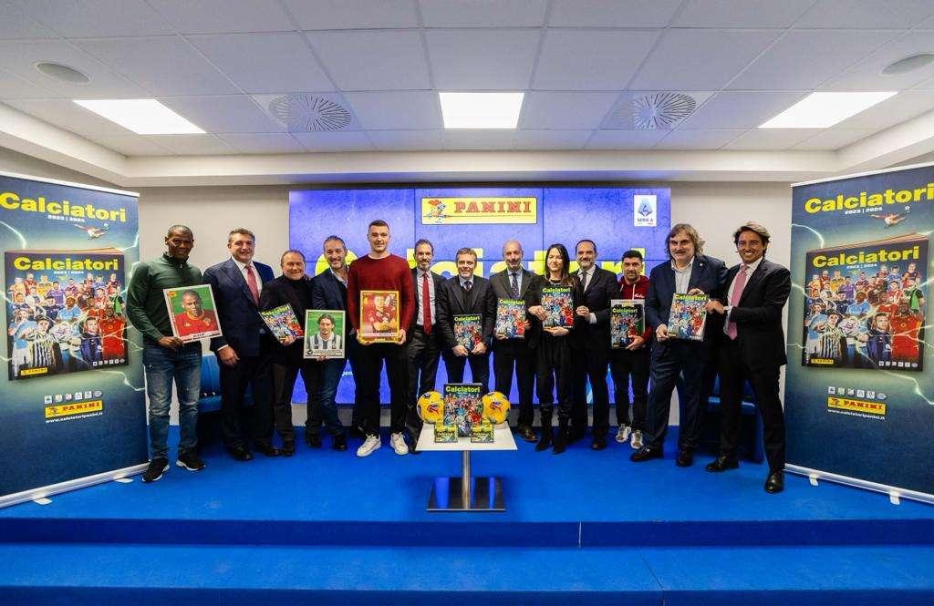 Presentata all'International Broadcasting Center di Lega Serie A la nuova Collezione Panini "Calciatori 2023-2024”