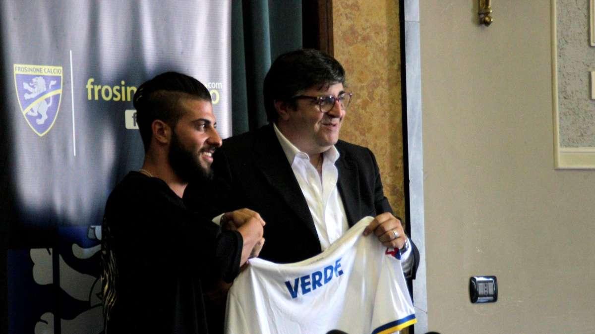 PRESENTAZIONE DANIELE VERDE ed EGNATIA CUP - Le altre foto: Daniele Verde, Ernesto Salvini, il Prefetto di Frosinone e l'Ambasciatore d'Albania