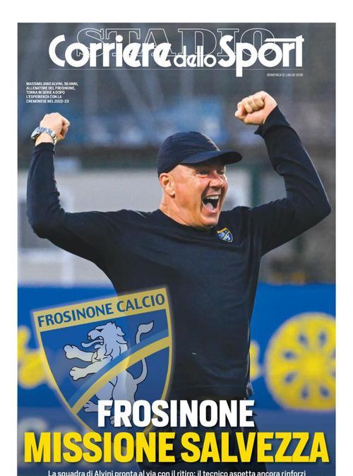 Speciale Corriere dello Sport: "Frosinone missione salvezza"