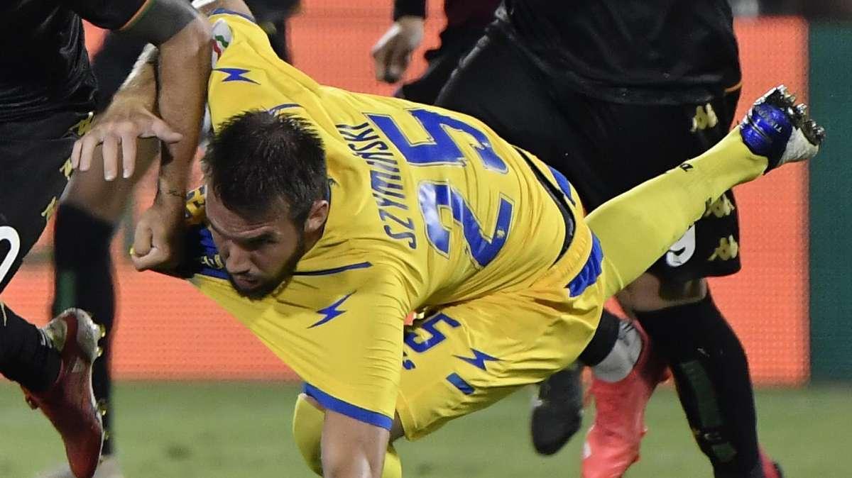 Frosinone, Grosso sulla difesa: "Szyminski? Se non recupera abbiamo valide alternative"