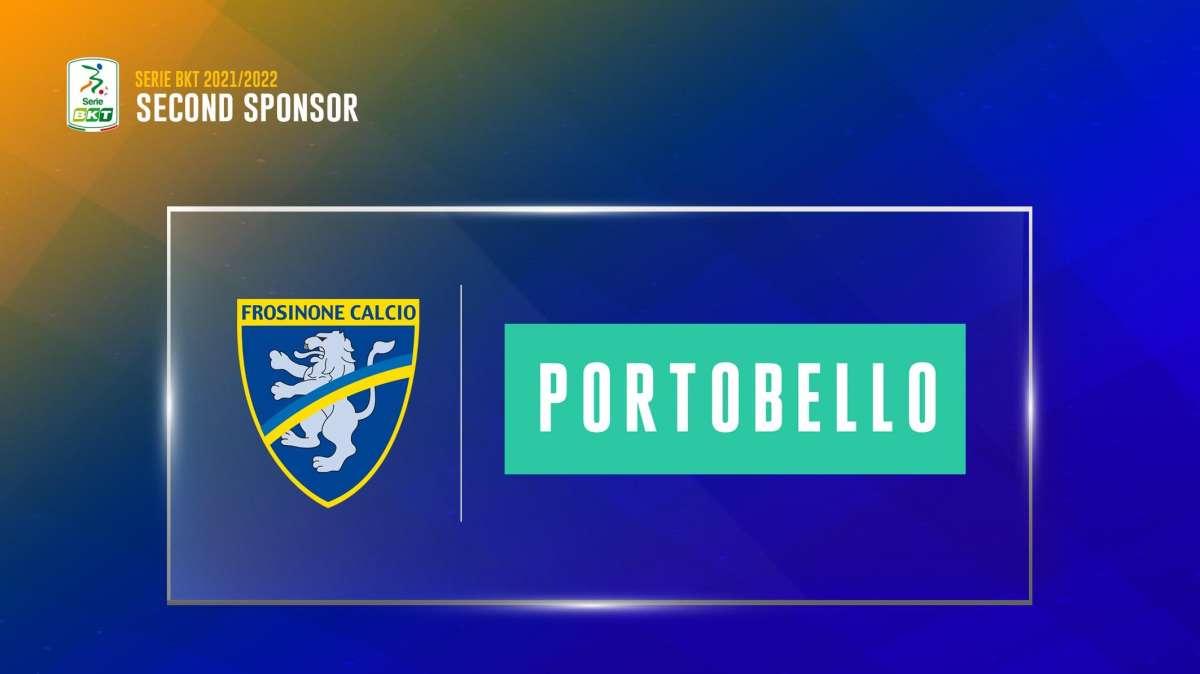 Frosinone calcio e Portobello insieme per la stagione 2021/22