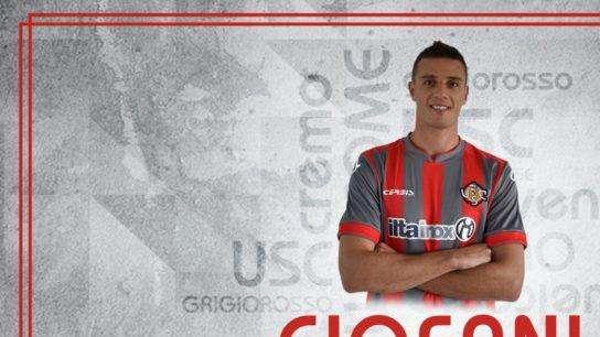 La Cremonese annuncia: "Daniel Ciofani è un nuovo calciatore grigiorosso"