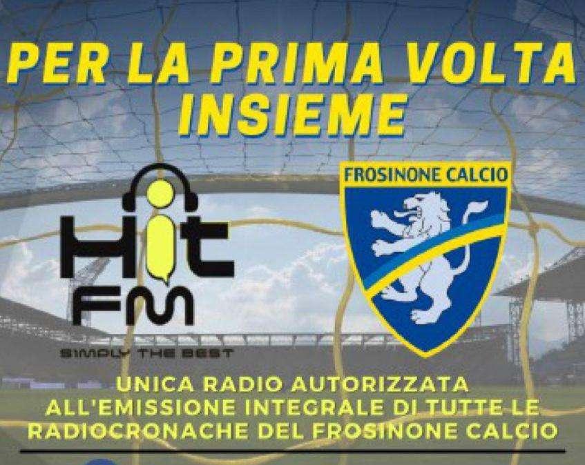 Frosinone, le partite saranno trasmesse in diretta radiofonica su Hit FM