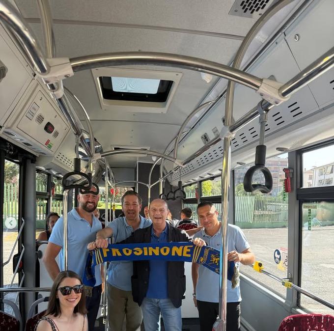 Frosinone, servizio navette e BRT promosso: il test del sindaco Mastrangeli per lo Stirpe