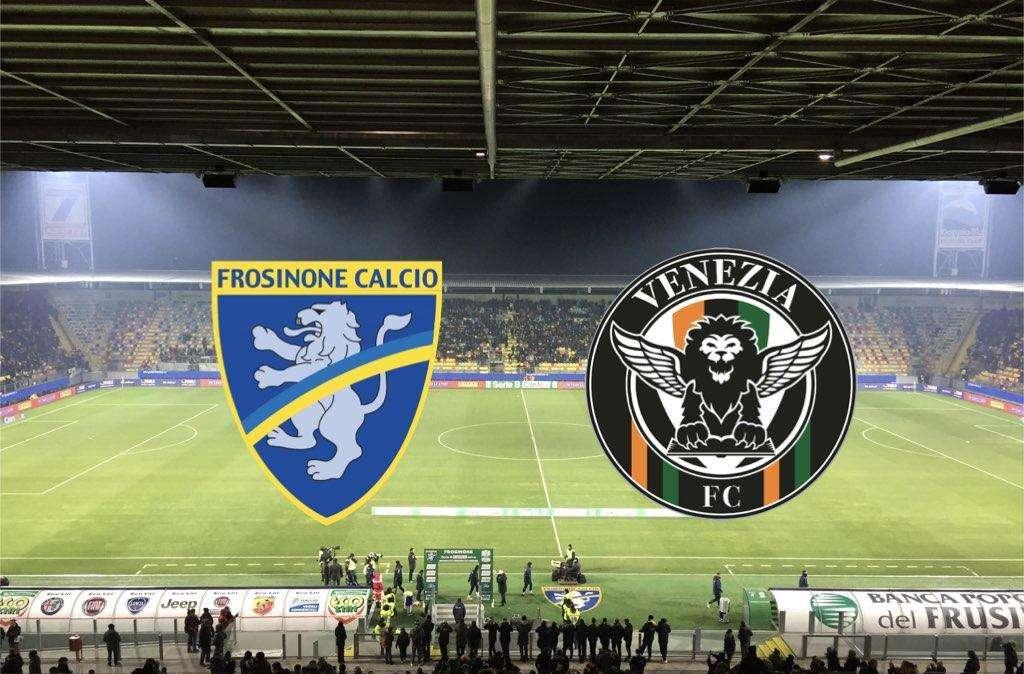 Rivivi il Live Frosinone-Venezia 1-1: Fine partita. Traversa di Paganini in pieno recupero 