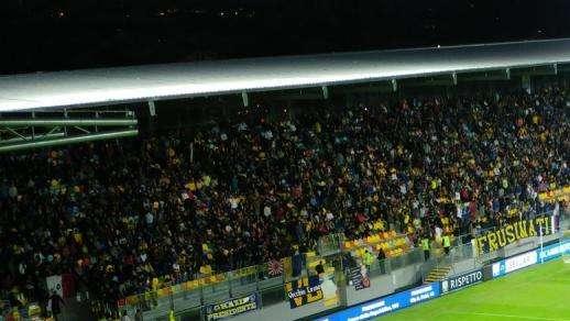 Coppa Italia, sospesa la vendita di alcolici per Frosinone-Carrarese