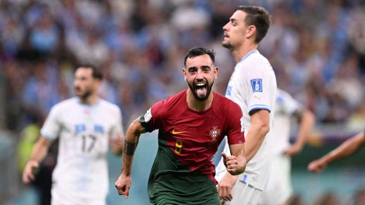 L'Uruguay è poca cosa, il Portogallo ne approfitta: 2-0 e bottino pieno in classifica, con gli ottavi in tasca