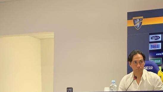 Frosinone, Nesta annuncia subito un cambio tattico: "Giocheremo con il 4-3-1-2"
